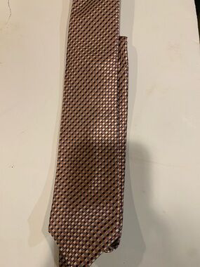 Michael Kors Blue and pink Micro-Check Tie